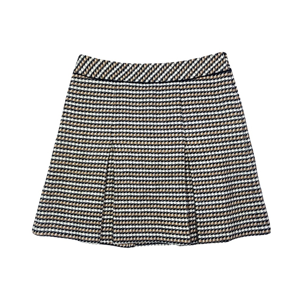 Talbots Pleated Wool Skirt (Size: 12)